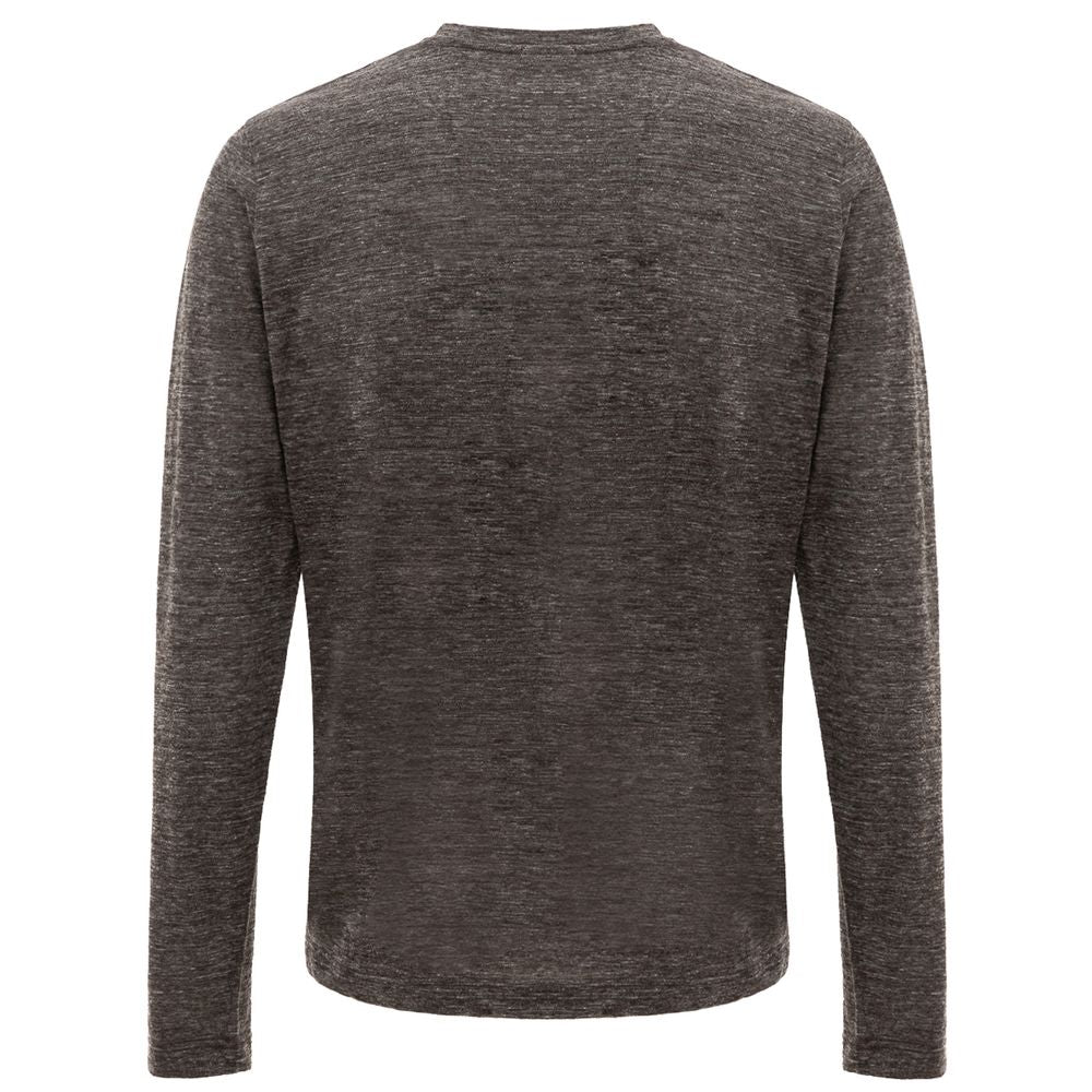 Corneliani - Gray Wool T-Shirt