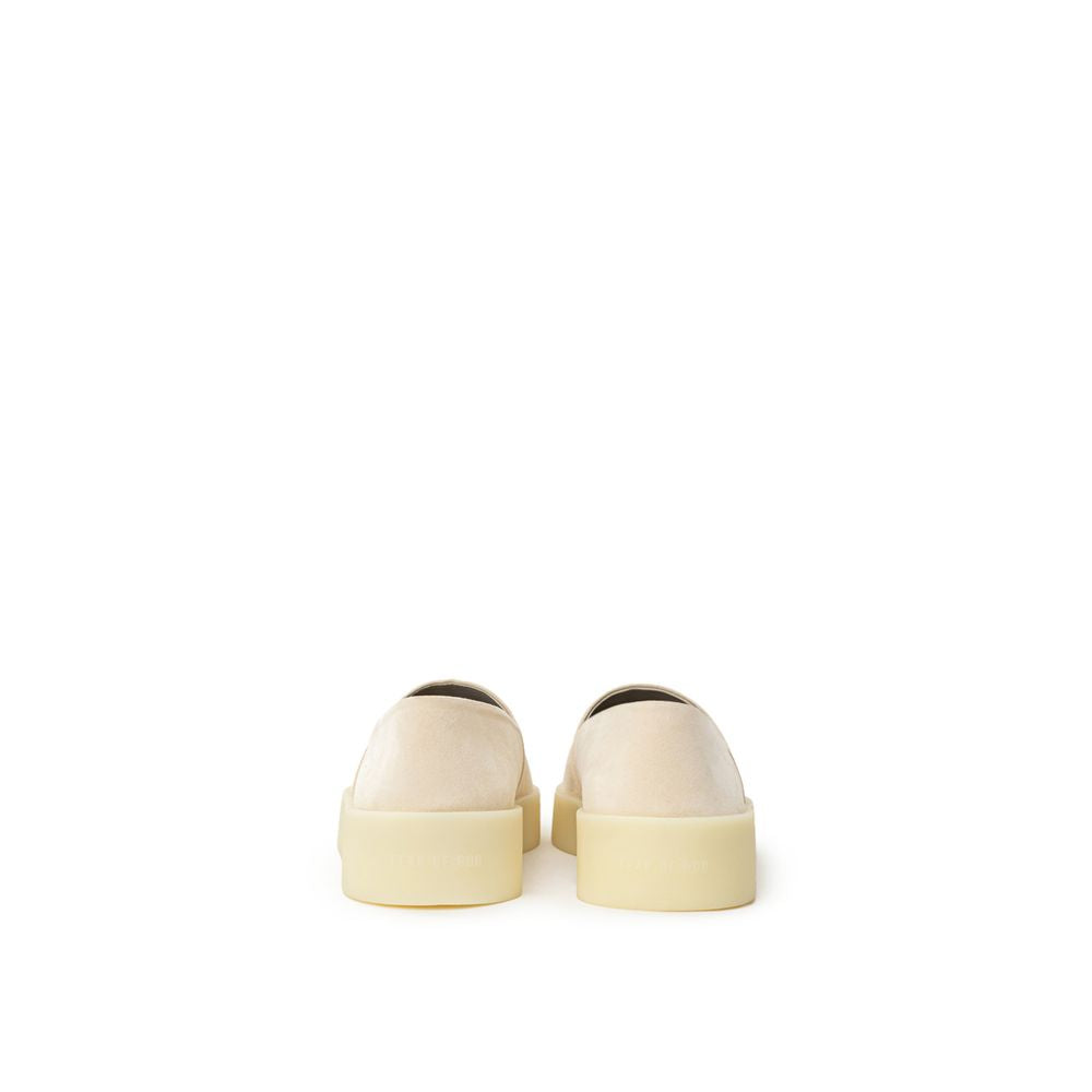 Fear Of God - Beige Leather Slip-On Loafer
