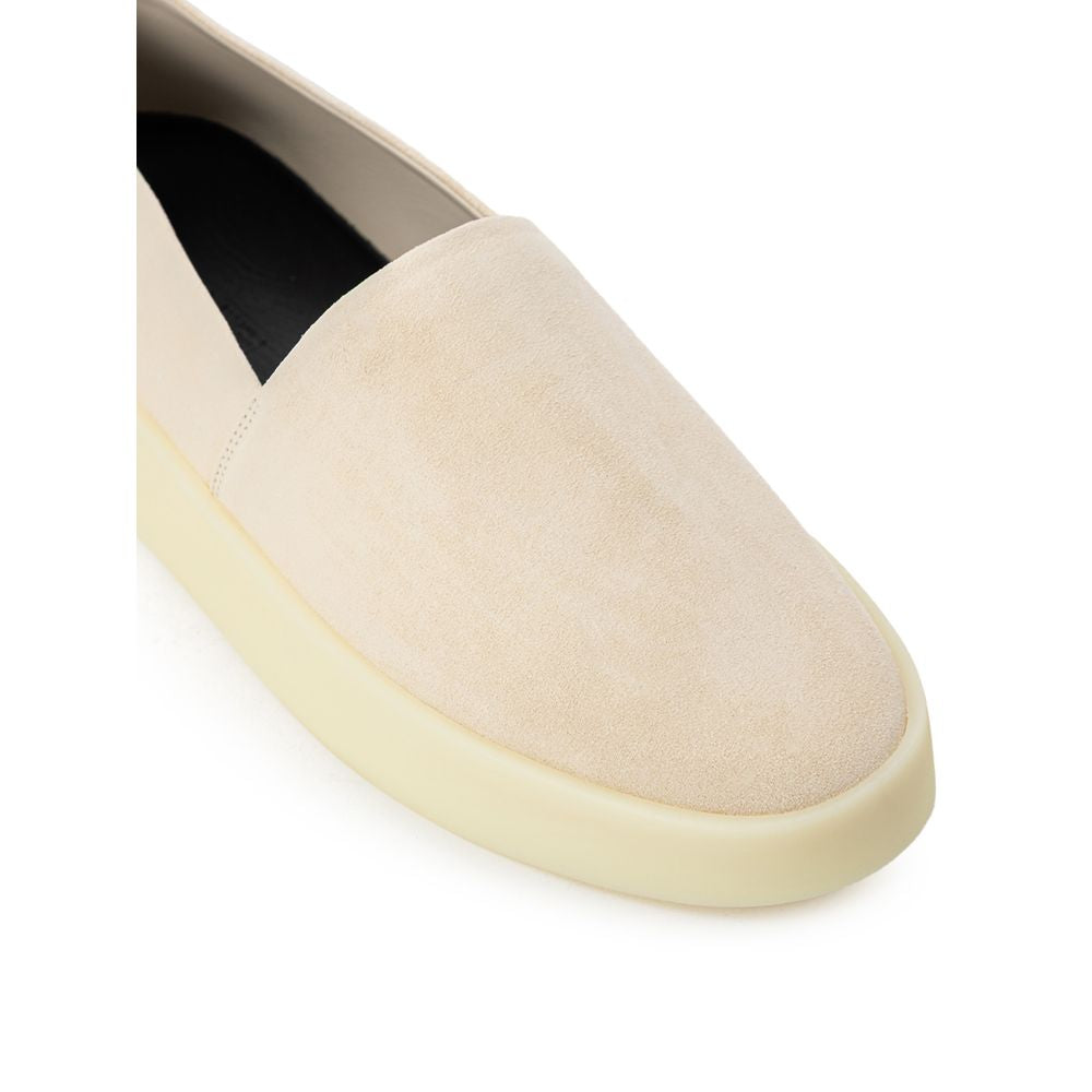 Fear Of God - Beige Leather Slip-On Loafer