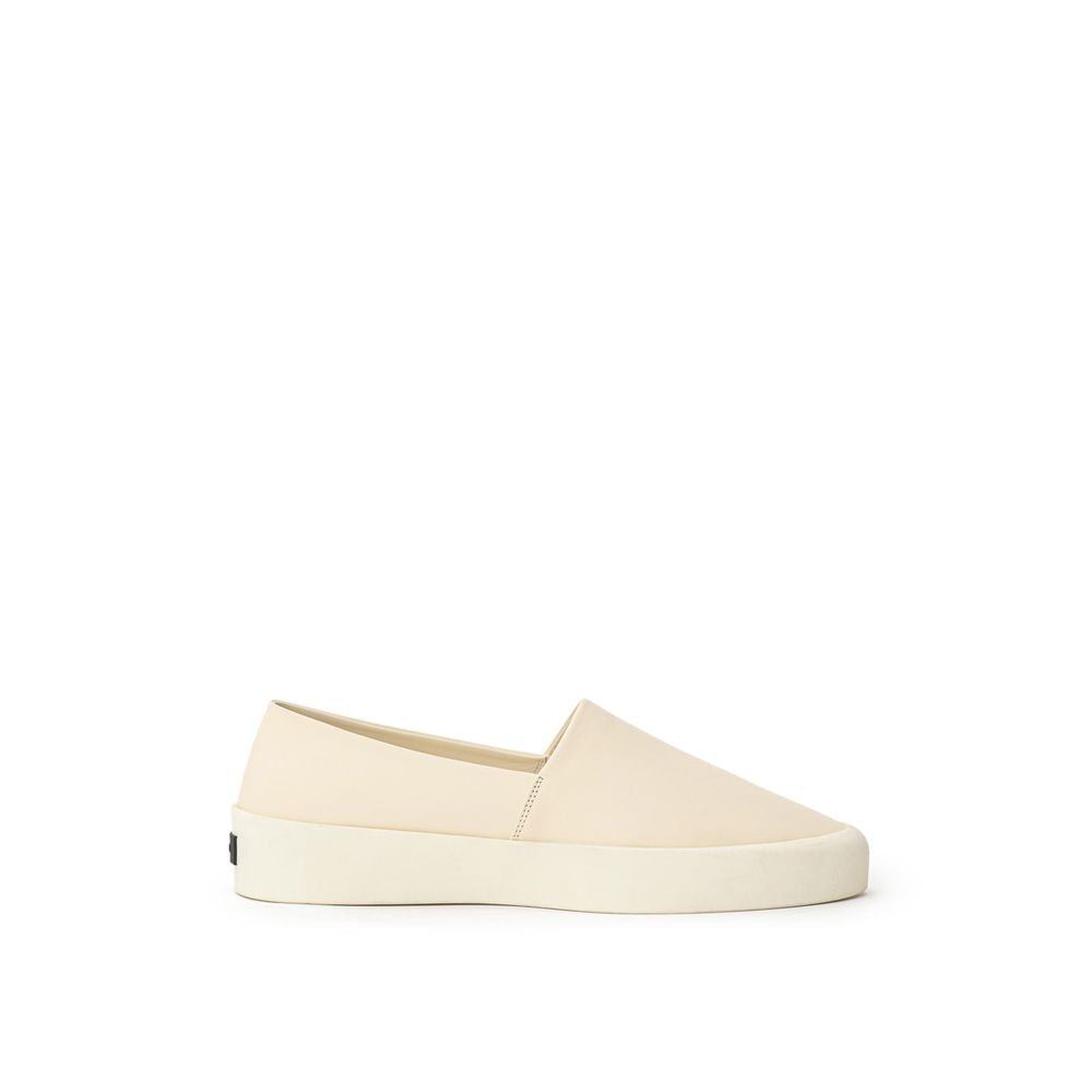 Fear Of God - Beige Leather Slip-On Loafer