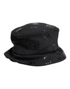 Dolce & Gabbana - Black DG Monogram Polyester Jacquard Bucket Hat