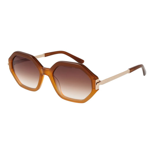 Sandro – Brown Rectangle Sunglasses