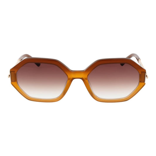 Sandro – Brown Rectangle Sunglasses