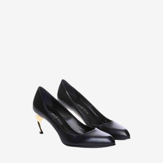 Alexander McQueen – Armadillo Leather Pumps