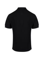 Burberry - Black Cotton Collared Polo Shirt