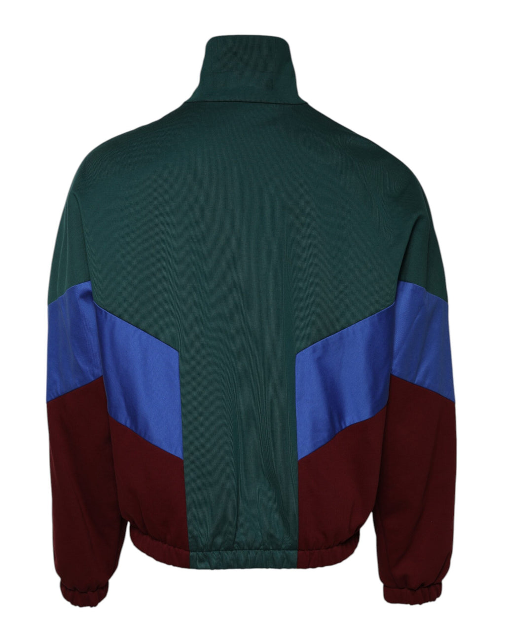 Dolce & Gabbana - Multicolor Cotton Logo Full Zip Jacket