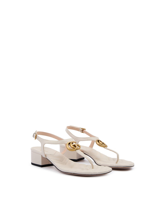 Gucci – Mystic White Charlotte Sandals
