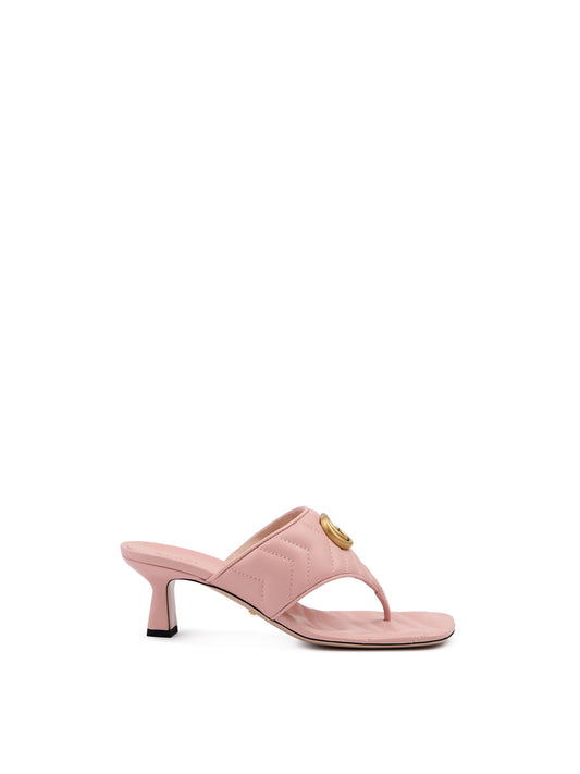 Gucci – Mystic Pink Charlotte Sandals