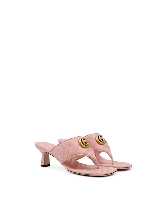 Gucci – Mystic Pink Charlotte Sandals