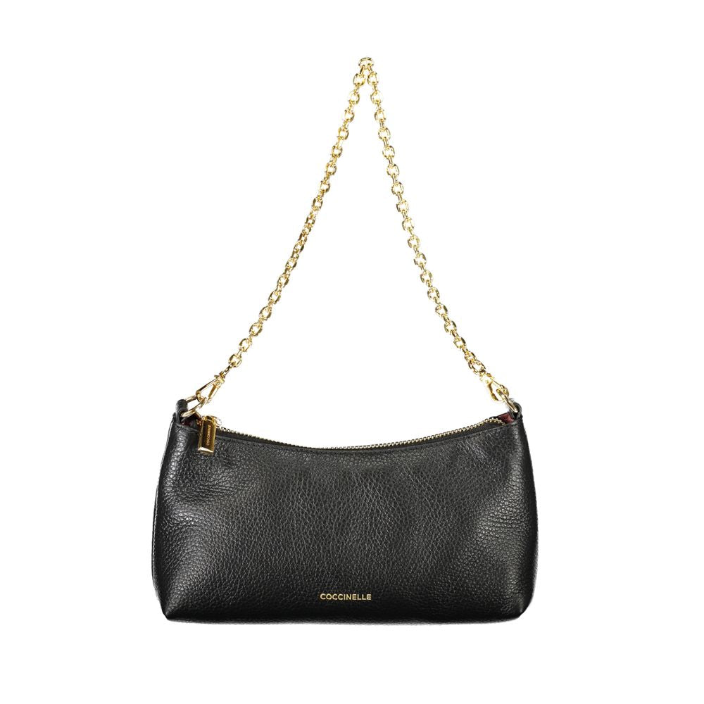 Coccinelle – Black Leather Shoulder Bag