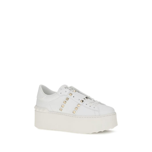 Valentino Garavani – Rockstud Untitled Flatform Sneakers