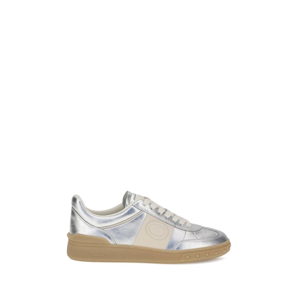 Valentino Garavani – Upvillage Laminated Calf Leather Sneakers