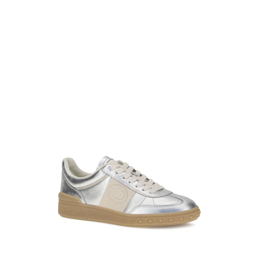Valentino Garavani – Upvillage Laminated Calf Leather Sneakers
