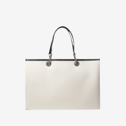 Balenciaga – Gray Cotton Tote Bag