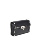 Valentino Garavani  – Rockstud Leather Shoulder Bag