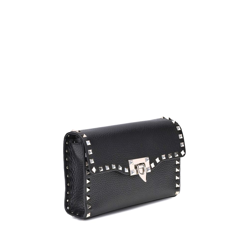 Valentino Garavani  – Rockstud Leather Shoulder Bag