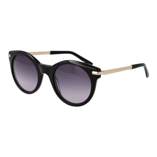 Sandro – Black Round Sunglasses