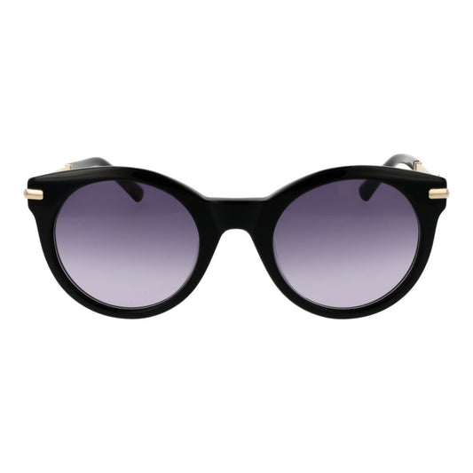 Sandro – Black Round Sunglasses