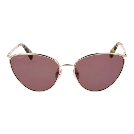 Max Mara – Gold Cat Eye Sunglasses