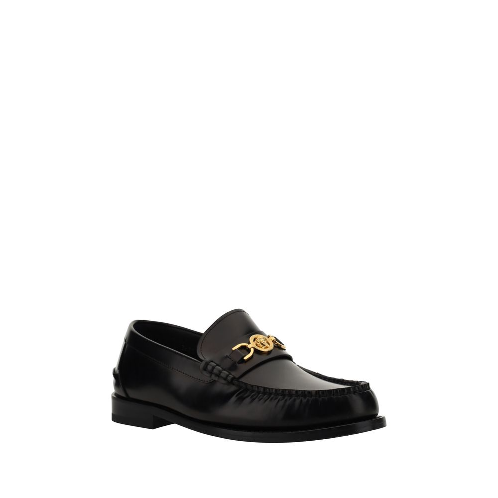 Versace - Leather Loafers
