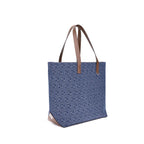 Fendi – Embroidered Denim FF Pattern Tote Bag