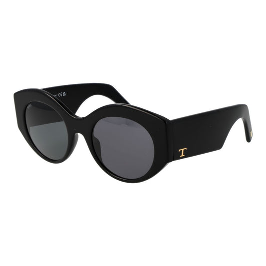 Tod’s – Black Round Full-Rim Sunglasses