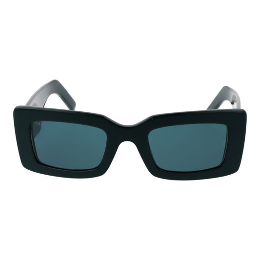 Tod’s – Green Rectangle Full-Rim Sunglasses