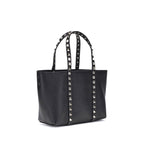 Valentino Garavani – Small Rockstud Leather Tote Bag