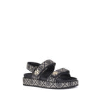Tory Burch – Kira Monogram Jacquard Sporty Sandals