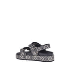 Tory Burch – Kira Monogram Jacquard Sporty Sandals