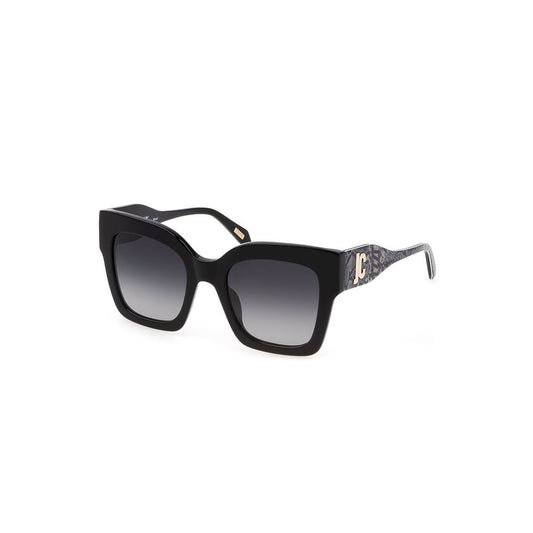 Just Cavalli – Black Plastic Square Sunglasses