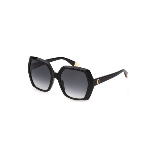 Furla – Black Square Acetate Sunglasses