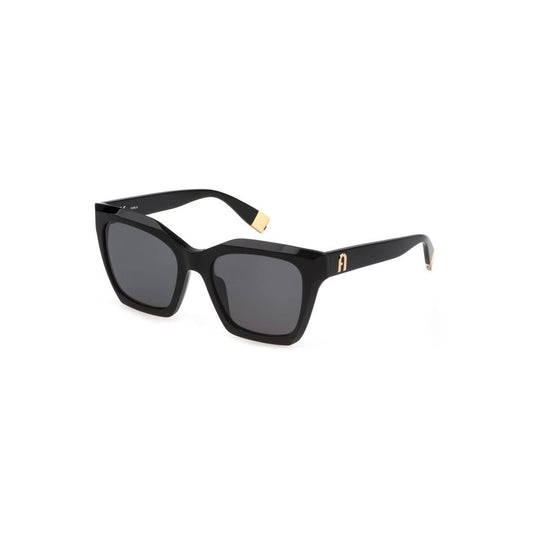Furla – Black Square Acetate Sunglasses