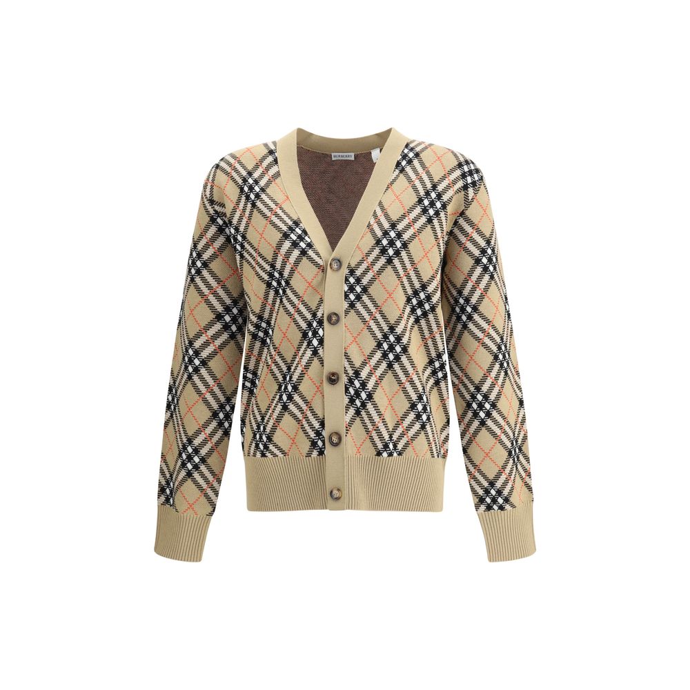 Burberry - Beige Wool Cardigan
