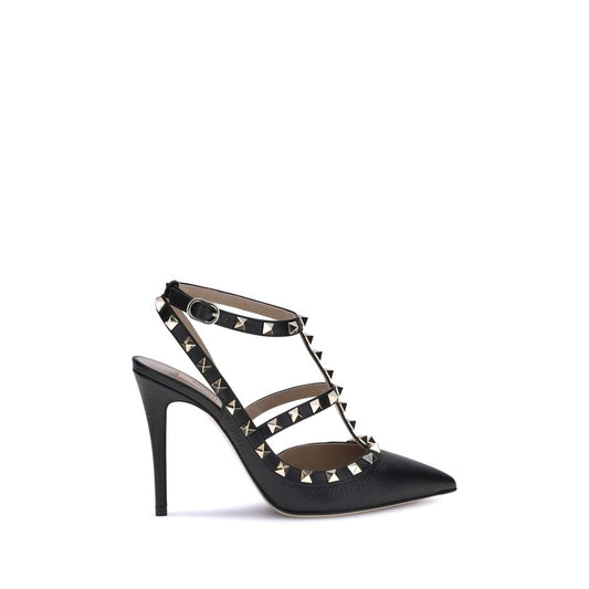 Valentino Garavani – Rockstud Leather Pumps Black