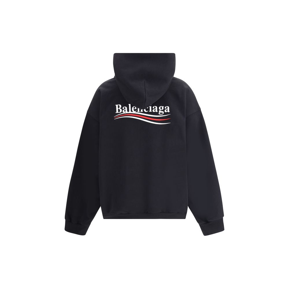 Balenciaga - Black Cotton Sweatshirt