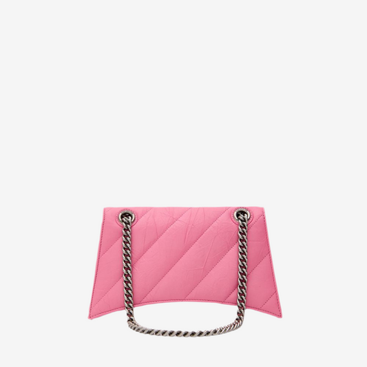 Balenciaga – Pink Crush Matelassé Leather Shoulder Bag