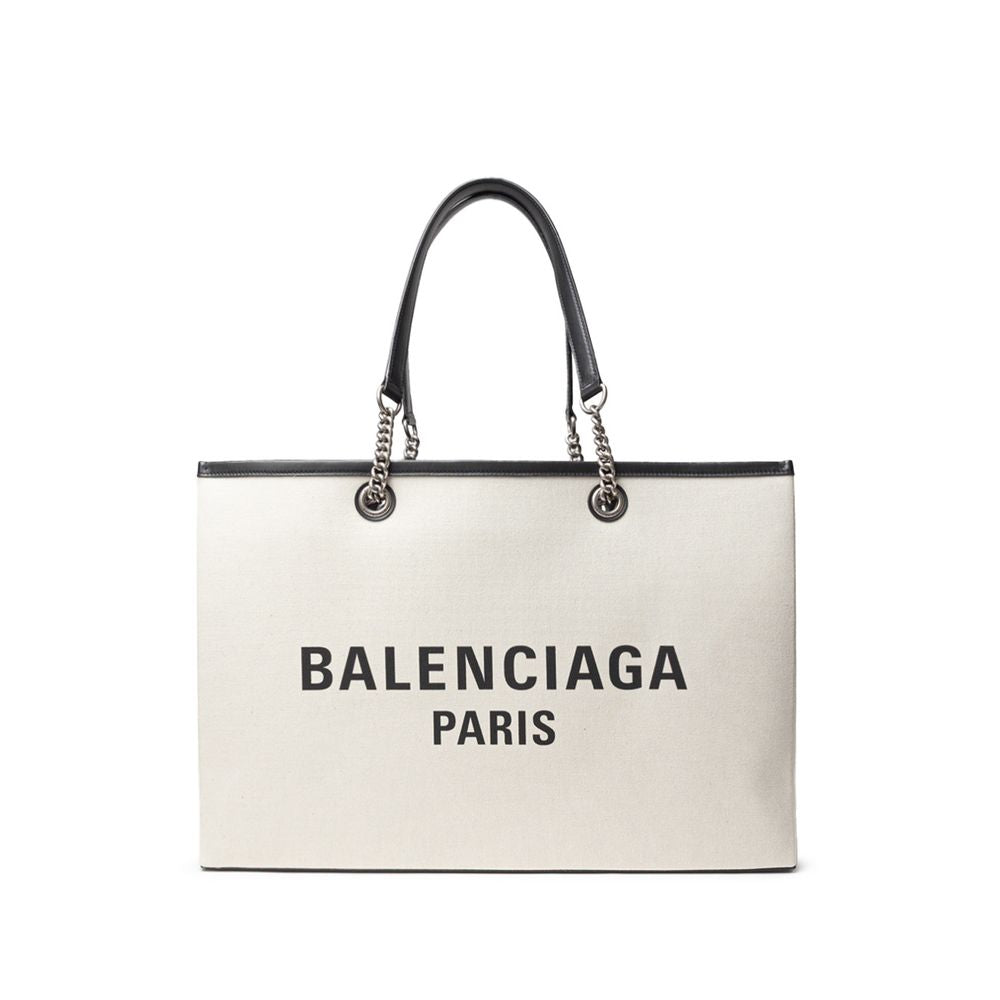 Balenciaga – Gray Cotton Tote Bag
