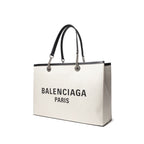 Balenciaga – Gray Cotton Tote Bag