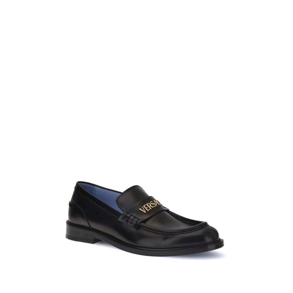 Versace – Leather Loafers