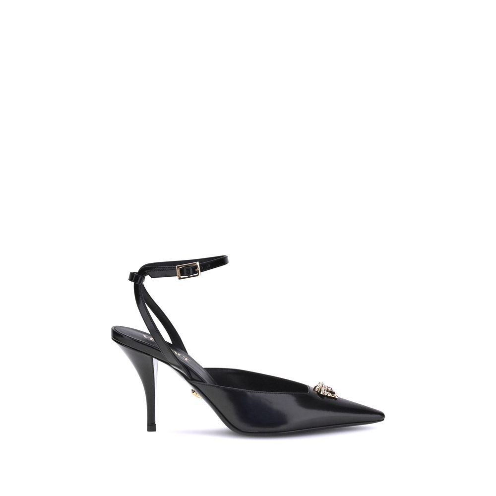 Versace – Black Patent Leather