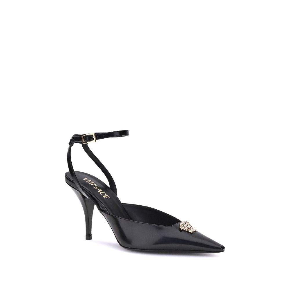 Versace – Black Patent Leather