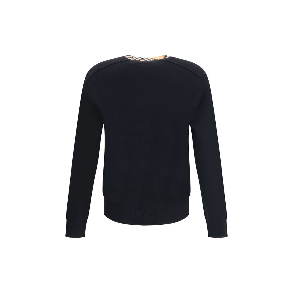 Burberry - Black Wool Sweatshirt