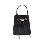 Versace – La Medusa Satin Bucket Bag