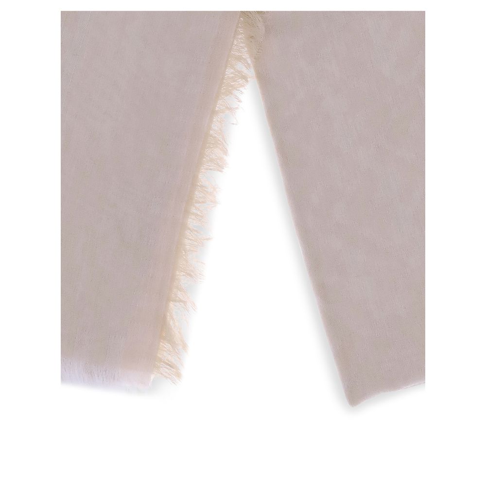 Fendi - Beige Cotton Scarf