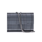 Jimmy Choo – Sweetie Acrylic Clutch in Grey Mother-of-Pearl
