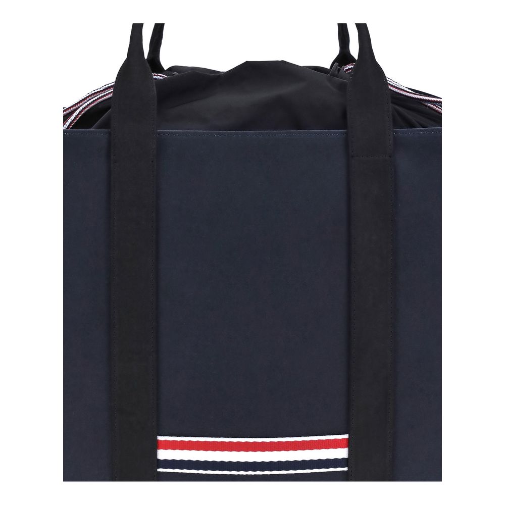 Thom Browne – Leather Tool Tote Bag in Navy