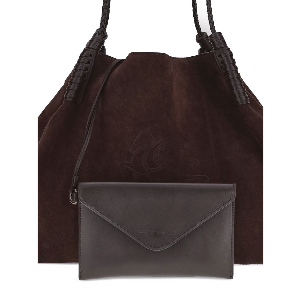Etro – Libra Small Suede Shoulder Bag