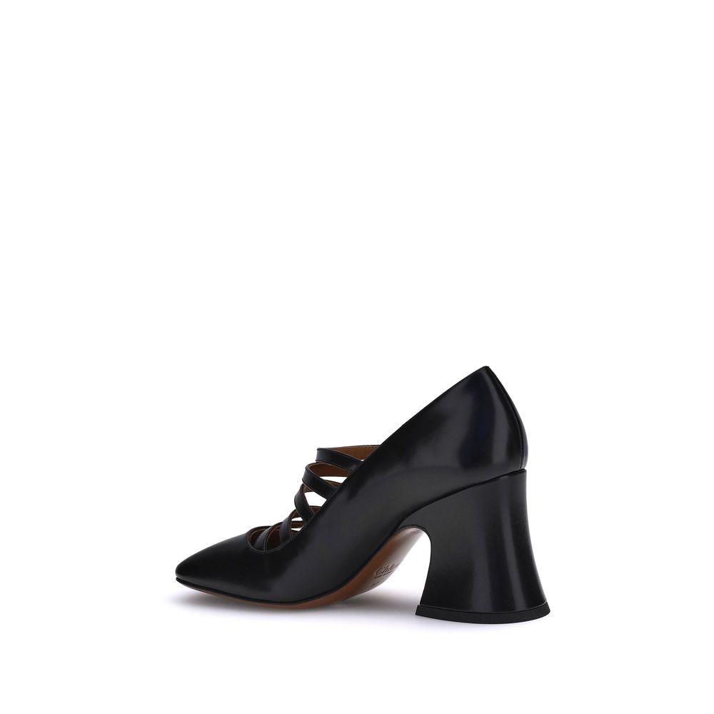 Chloé – Janis Leather Pumps