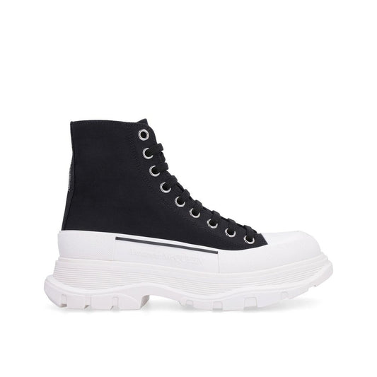 Alexander McQueen – Tread Slick Canvas High-Top Sneakers